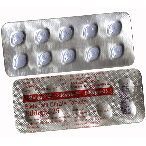 Manufacturers Exporters and Wholesale Suppliers of Sildigra 25mg Telangana 